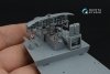 Quinta Studio QD48464 CH-47A 3D-Printed coloured Interior on decal paper (HobbyBoss) 1/48